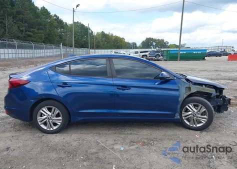 2019 Hyundai Elantra Sel z USA, uszkodzony, nr VIN 5NPD84LFXKH412532